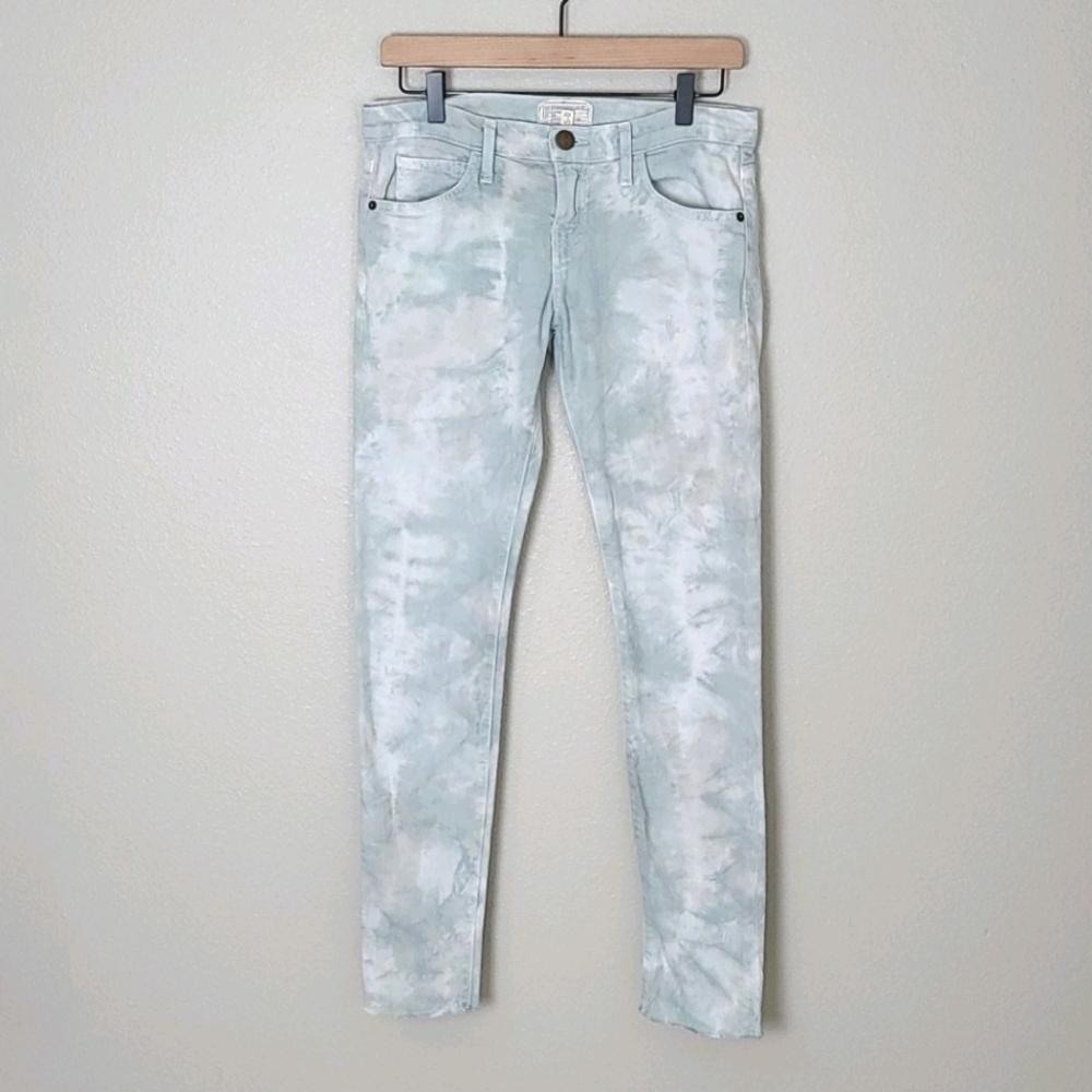 Current/Elliott "The Roller" Jeans in Tie Dye